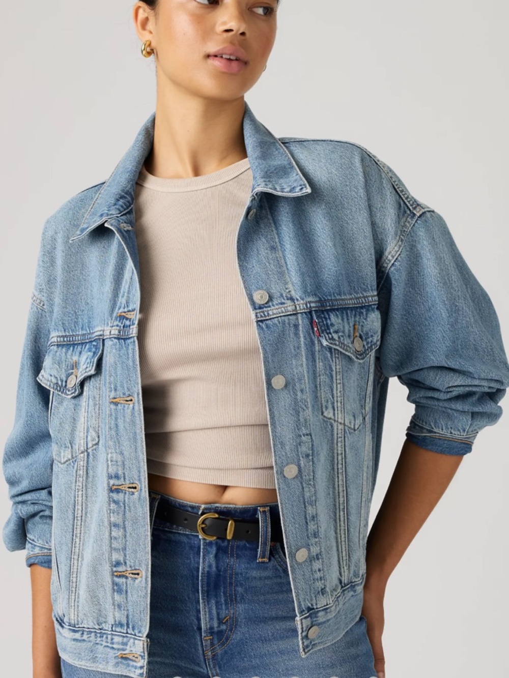 Levi’s Distressed Trucker Jacket
